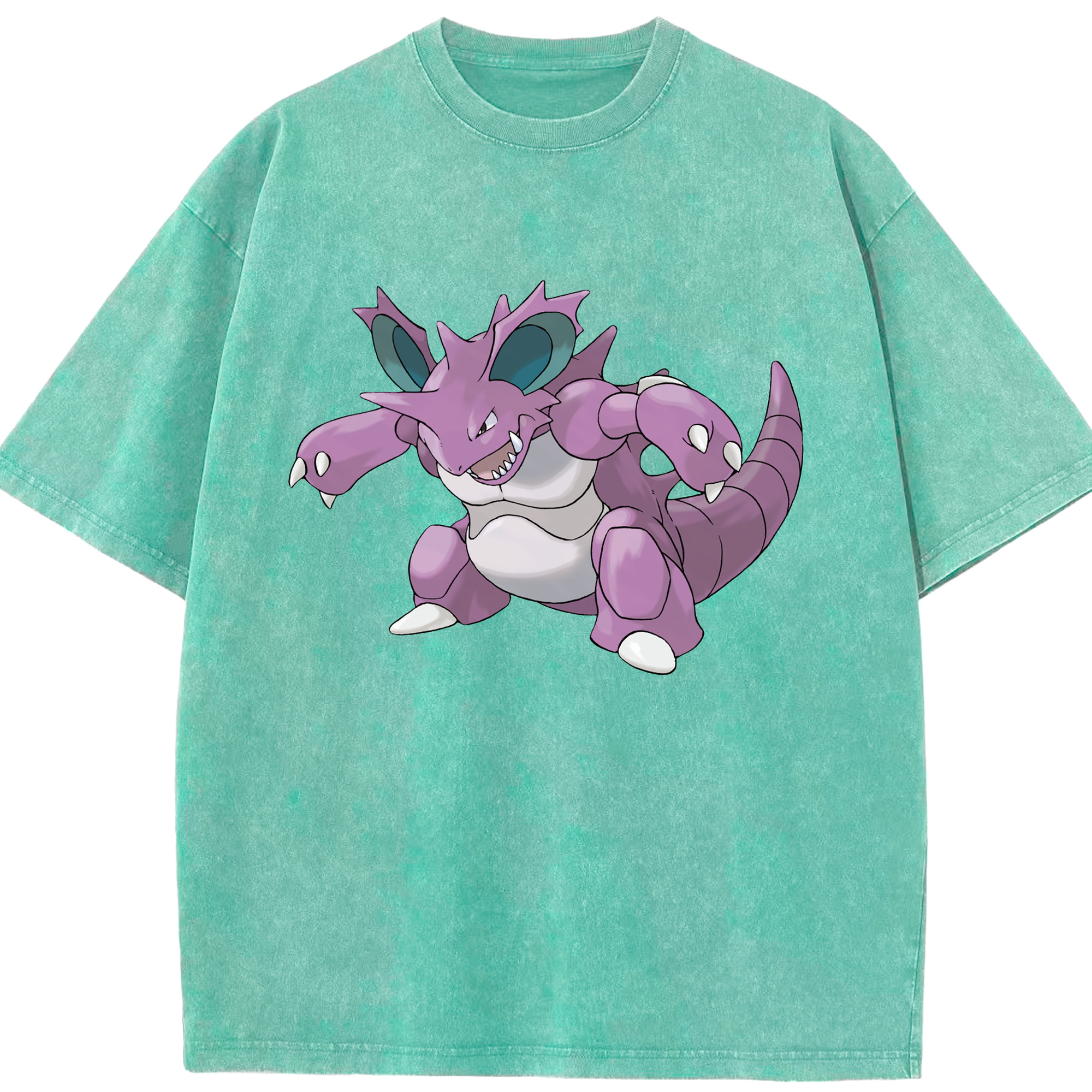 （画像用） ポケットモンスター Pokémon 綿100% ヴィンテージ風 半袖Tシャツ（フロントプリント）